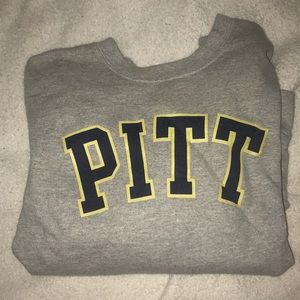 Pitt crew neck sweatshirt